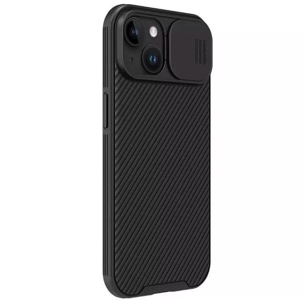 Карбонова накладка Nillkin CamShield Pro для Apple iPhone 15 (6.1") 66034 фото