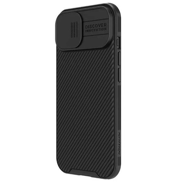 Карбонова накладка Nillkin CamShield Pro для Apple iPhone 15 (6.1") 66034 фото