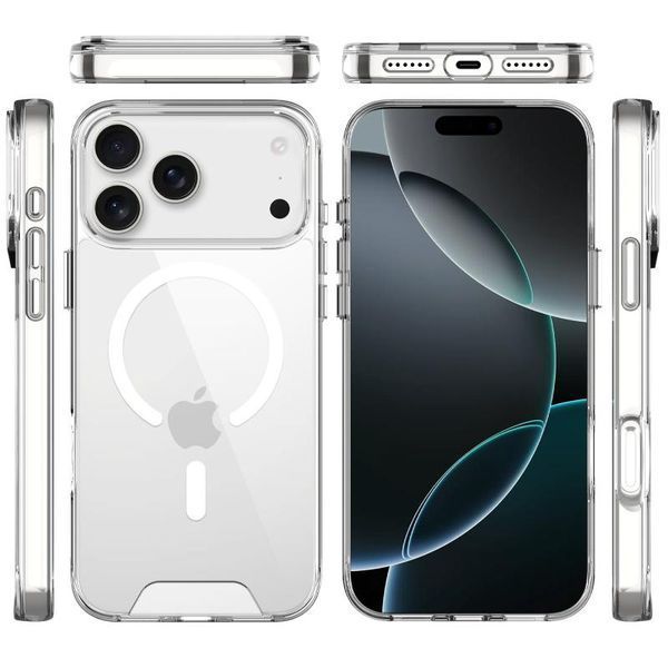 Чохол TPU Space Case with MagSafe для Apple iPhone 17 Pro (6.3") 80985 фото
