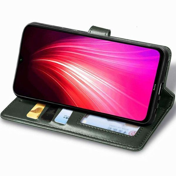 Шкіряний чохол-книжка GETMAN Gallant (PU) для Xiaomi Redmi Note 8T 35725 фото