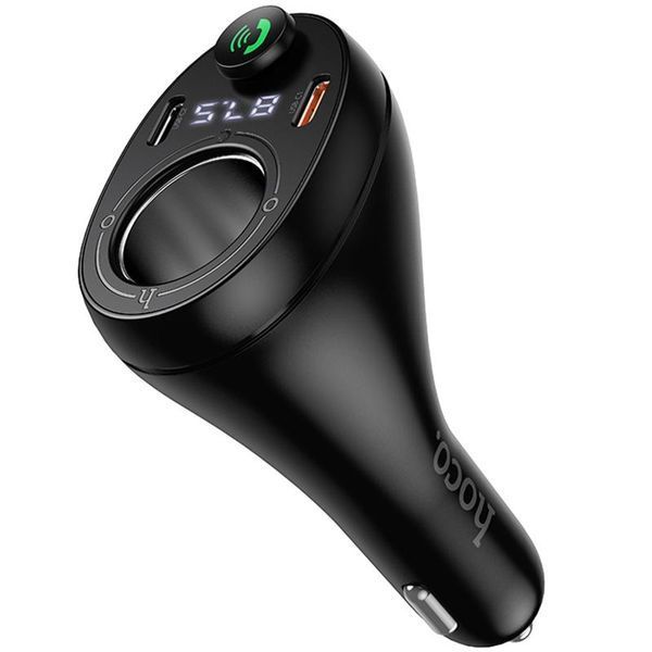 АЗП FM модулятор Hoco E88 Star cigarette lighter 35W (2USB-C) 79071 фото