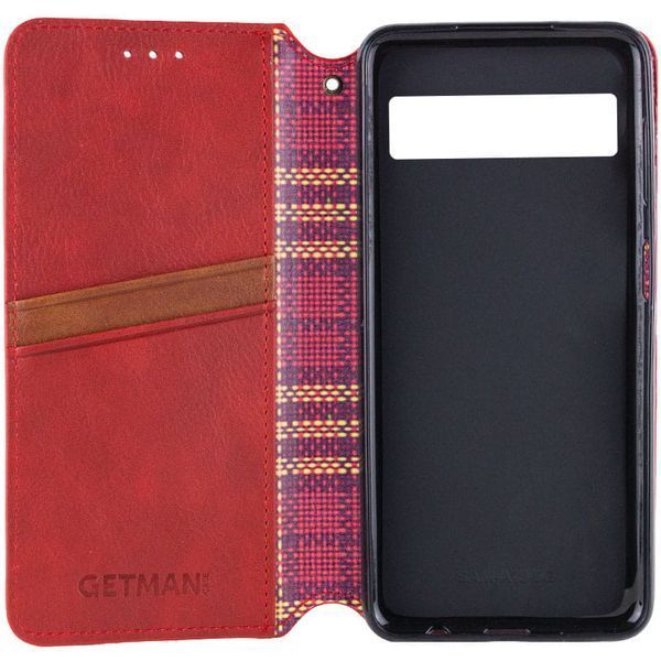 Шкіряний чохол-книжка GETMAN Cubic (PU) для Google Pixel 7 66222 фото