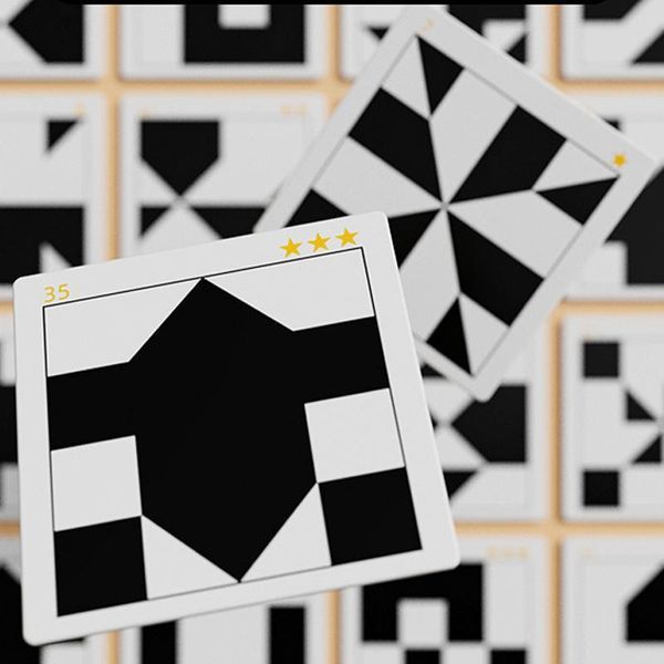 Настільна інтерактивна гра Ummi ME-149 Hidden Black and White Blocks 79356 фото