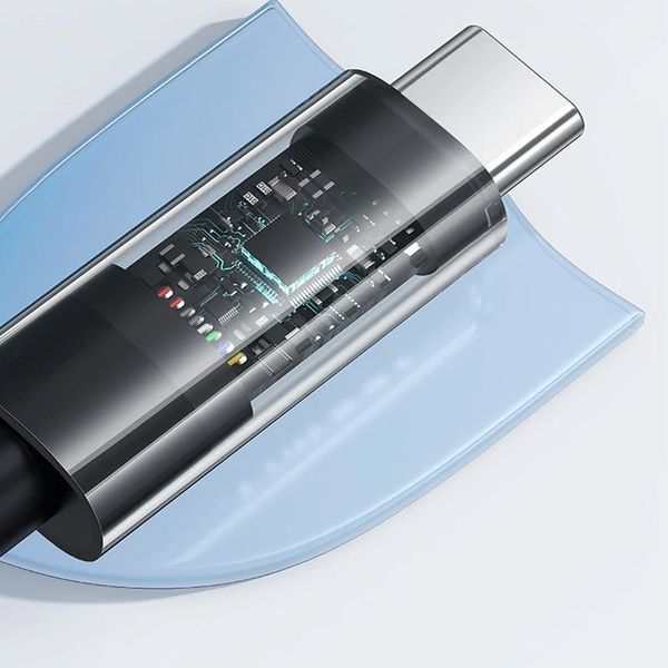 Дата кабель Baseus Gem Fast Charging USB to Type-C 100W (2m) (P10373002111) 74731 фото