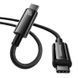 Дата кабель Baseus Tungsten Gold Type-C to Type-C Cable 240W (1m) (CAWJ04000) 70523 фото 3