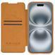 Шкіряний чохол-книжка Nillkin Qin Prop для Apple iPhone 16 Pro (6.3") 74664 фото 4