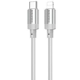 Дата кабель Borofone BX108 Start silicone Type-C to Lightning 27W (1m) 79284 фото