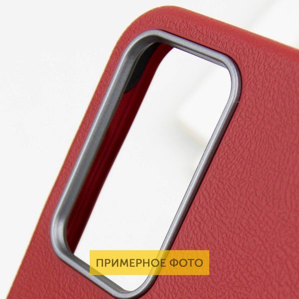 Шкіряний чохол Leather Case Metal Buttons для Xiaomi Redmi 9C 76306 фото