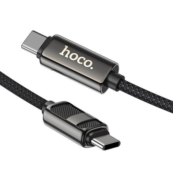 Дата кабель Hoco U137 Line with display Type-C to Type-C 60W (1.2m) 73872 фото
