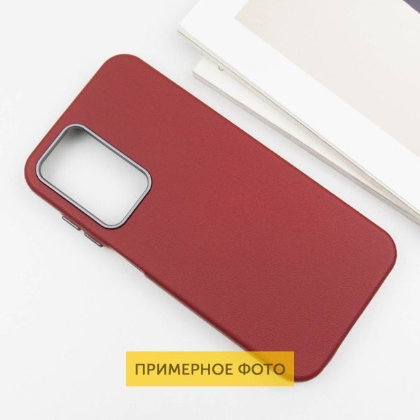 Шкіряний чохол Leather Case Metal Buttons для Xiaomi Redmi 9C 76306 фото