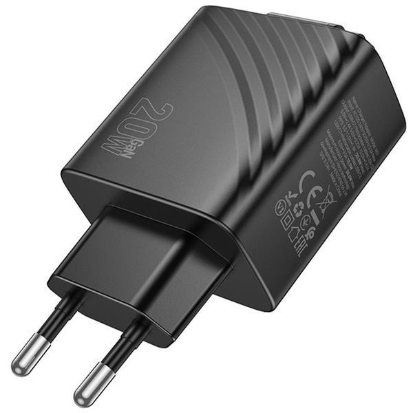 МЗП Hoco N57 Full PD20W with retractable cable Type-C (2USB-C) 79072 фото