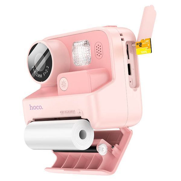 Дитяча фотокамера з моментальним друком Hoco DV200 Dual lens 73161 фото