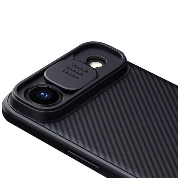 Карбонова накладка Nillkin CamShield Pro Magnetic для Apple iPhone 17 Air (6.5") 81040 фото