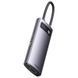 Перехідник HUB Baseus Metal Gleam Series 6-in-1 Multifunctional Type-C (WKWG080013) 62897 фото 2