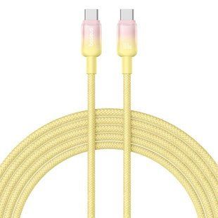 Дата кабель Baseus Discolor Series Fast Charging Type-C to Type-C 100W (1m) (P10374902) 76486 фото