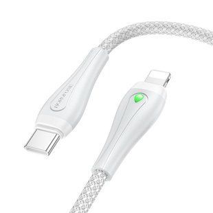 Дата кабель Borofone BX100 Advantage 27W Type-C to Lightning (1m) 67643 фото