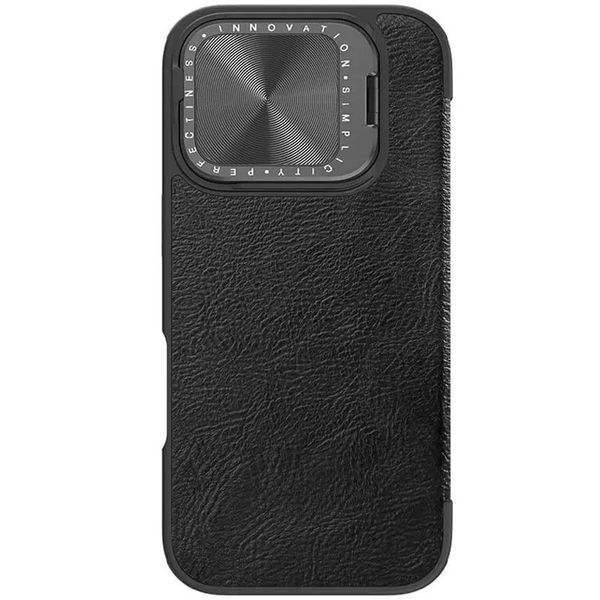 Шкіряний чохол-книжка Nillkin Qin Prop для Apple iPhone 16 Pro Max (6.9") 74665 фото