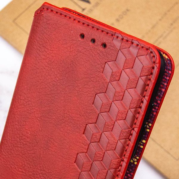 Шкіряний чохол-книжка GETMAN Cubic (PU) для Xiaomi Redmi A3 69632 фото