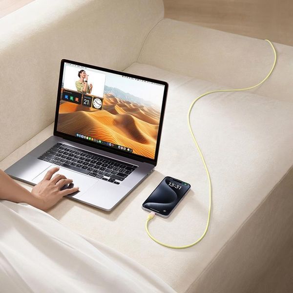 Дата кабель Baseus Discolor Series Fast Charging Type-C to Type-C 100W (1m) (P10374902) 76486 фото