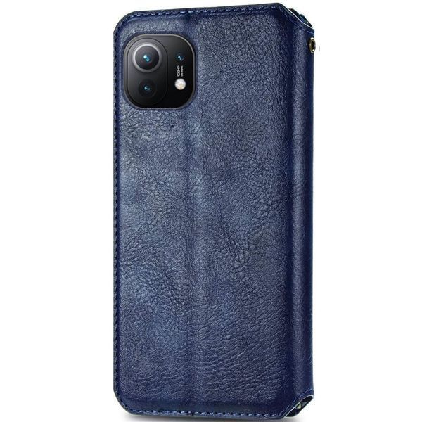 Шкіряний чохол-книжка GETMAN Cubic (PU) для Xiaomi Mi 11 41846 фото