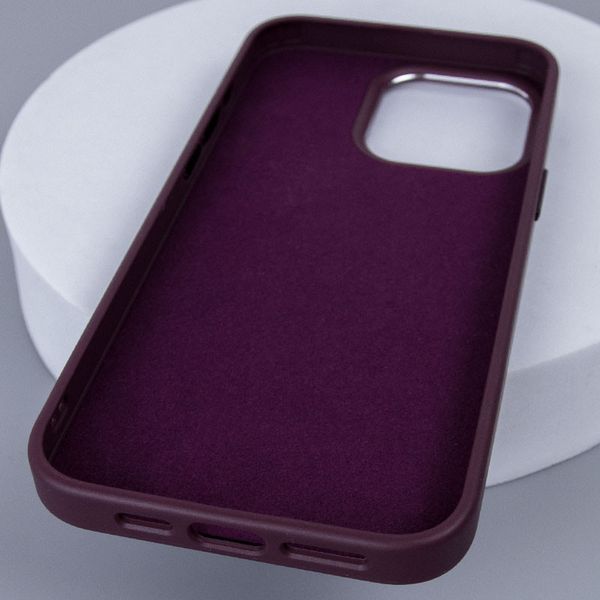 Шкіряний чохол Bonbon Leather Metal Style with MagSafe для Apple iPhone 12 Pro Max (6.7") 65456 фото
