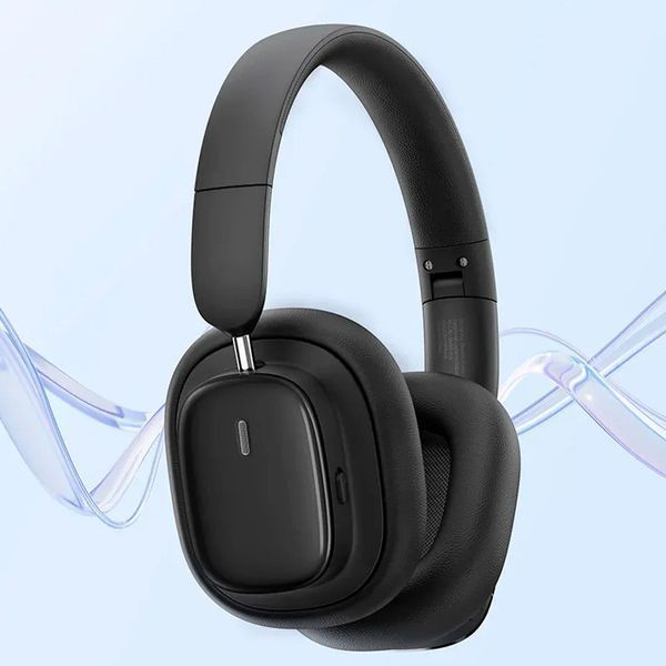 Накладні бездротові навушники Baseus Bowie H1i Noise-Cancellation (A00050402) 70540 фото