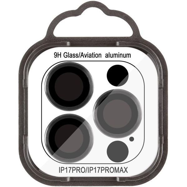 Захисне скло Metal Classic на камеру (у упак.) для Apple iPhone 17 Pro (6.3") / 17 Pro Max (6.9") 80470 фото