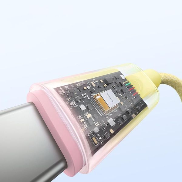 Дата кабель Baseus Discolor Series Fast Charging Type-C to Type-C 100W (1m) (P10374902) 76486 фото