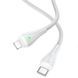 Дата кабель Borofone BX100 Advantage 27W Type-C to Lightning (1m) 67643 фото 2