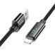 Дата кабель Hoco U125 Benefit 2.4A USB to Lightning with display (1.2m) 69091 фото 2