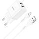 МЗП Hoco N25 Maker (2USB-A) + USB to Lightning 79854 фото 3
