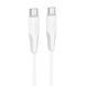 Дата кабель Borofone BX119 New Type-C to Type-C 60W (1m) 79288 фото 1