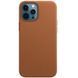 Уцінка Шкіряний чохол Leather Case (AAA) with MagSafe and Animation для Apple iPhone 12 Pro/12 (6.1") 52000 фото 1