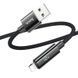 Дата кабель Hoco U125 Benefit 2.4A USB to Lightning with display (1.2m) 69091 фото 3