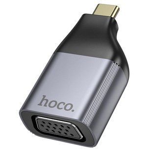 Перехідник Hoco UA34 Type-C to VGA 77148 фото