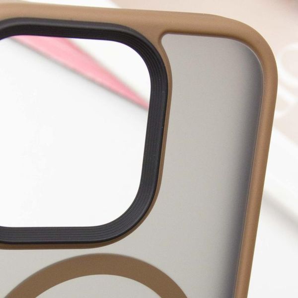 TPU+PC чохол Metal Buttons with MagSafe для Apple iPhone 16 Pro (6.3") 73092 фото