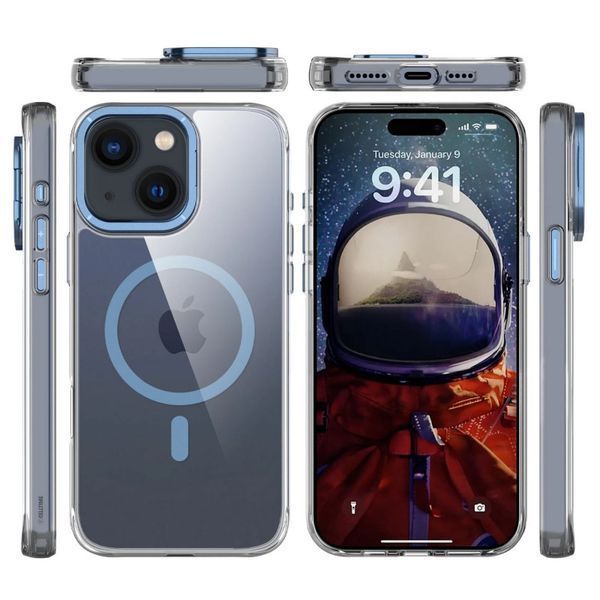 Чохол TPU Space Case Apex with MagSafe для Apple iPhone 14 Plus / 15 Plus (6.7") 76645 фото