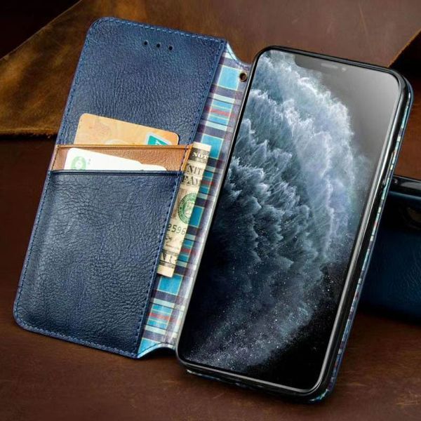 Шкіряний чохол-книжка GETMAN Cubic (PU) для Xiaomi Redmi Note 9 / Redmi 10X 36702 фото
