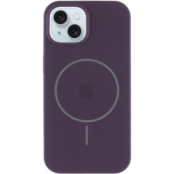Чохол Silicone Case Full Protective (AA) with MagSafe для Apple iPhone 15 (6.1") 76434 фото