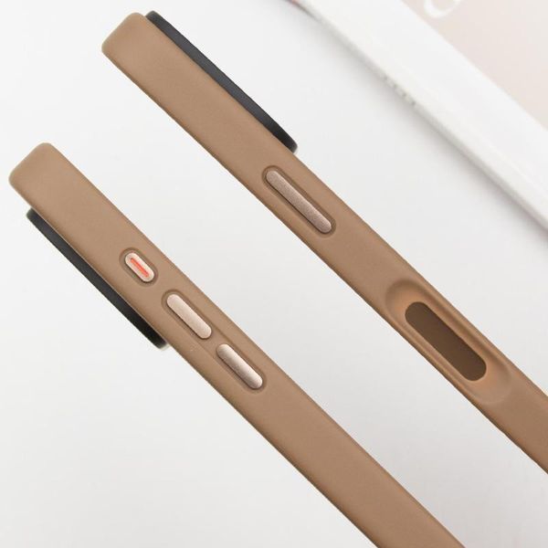 TPU+PC чохол Metal Buttons with MagSafe для Apple iPhone 16 Pro (6.3") 73092 фото