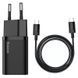 МЗП Baseus Super Si Quick Charger 25W (1USB-C) + кабель Type-C to Type-C (TZCCSUP-L) 49193 фото 1