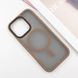 TPU+PC чохол Metal Buttons with MagSafe для Apple iPhone 16 Pro (6.3") 73092 фото 2