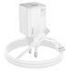 МЗП Hoco N41 Almighty PD20W+QC3.0 (1USB-A/1C) + кабель Type-C to Type-C 71095 фото 2