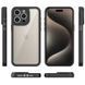 TPU чохол Transparent + Colour 1,5mm для Apple iPhone 13 Pro Max (6.7") 70568 фото 2