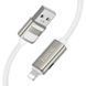 Дата кабель Hoco U137 Line with display USB to Lightning 2.4A/12W (1.2m) 73873 фото 3