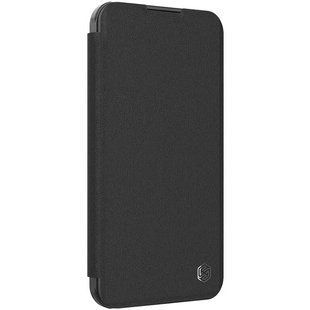 Шкіряний чохол-книжка Nillkin Qin Prop Plain Camshield для Apple iPhone 16 Pro Max (6.9") 74668 фото