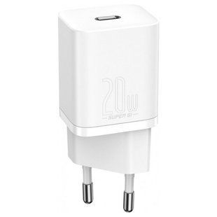 МЗП Baseus Super Si Quick Charger 20W (1USB-C) (CCSUP-B) 49196 фото