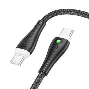 Дата кабель Borofone BX100 Advantage 60W Type-C to Type-C (1m) 67644 фото