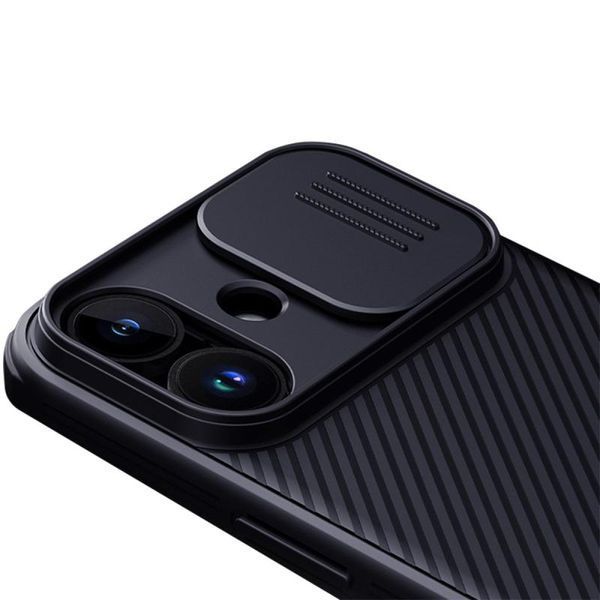 Карбонова накладка Nillkin CamShield Pro для Apple iPhone 17 (6.3") 80573 фото
