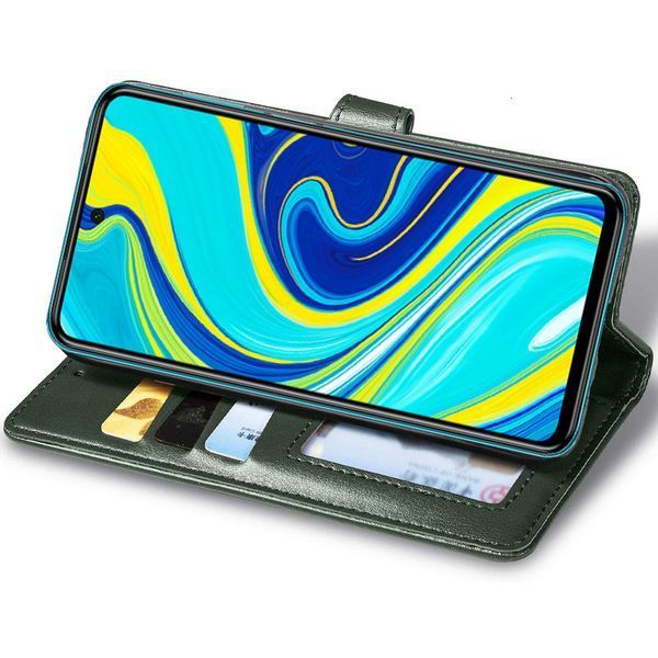 Шкіряний чохол-книжка GETMAN Gallant (PU) для Xiaomi Redmi Note 9s / Note 9 Pro / Note 9 Pro Max 35723 фото